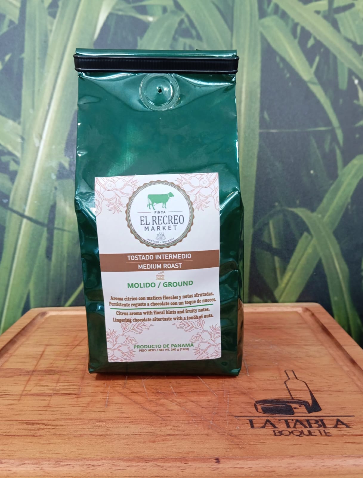 CAFE FINCA EL RECREO MARKET 1,700 msnm - BOQUETE - PANAMA