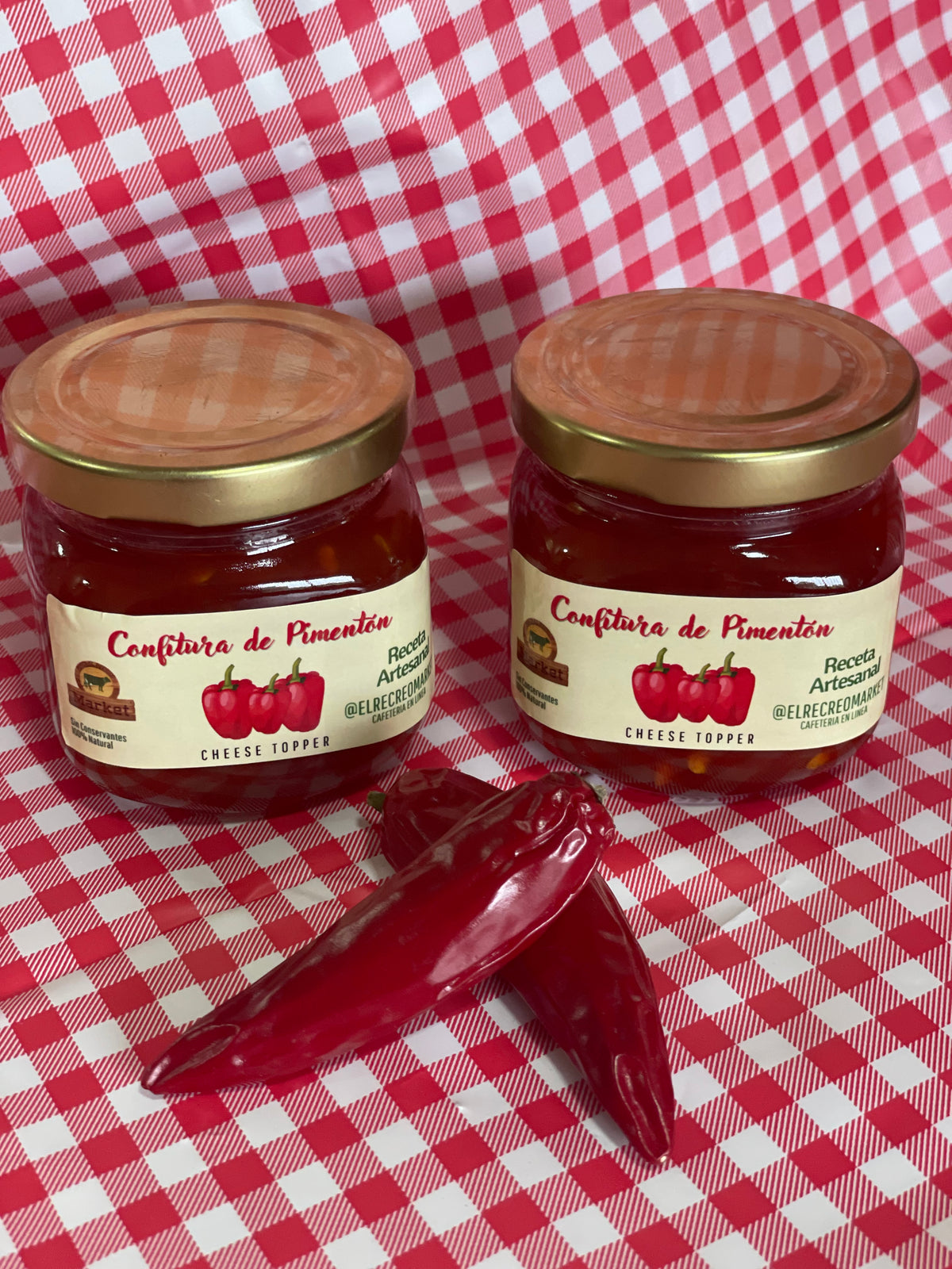Cheese Topper de Pimientos Morrones